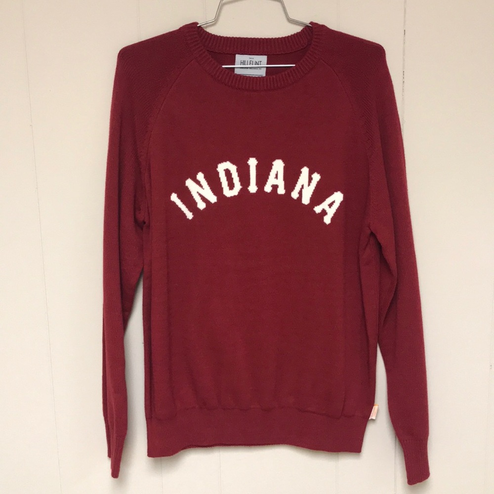 Indiana Hoosiers Men’s M Crew Sweater Red